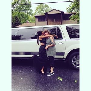 Black Sparkly Prom Dress(Very Well condition)